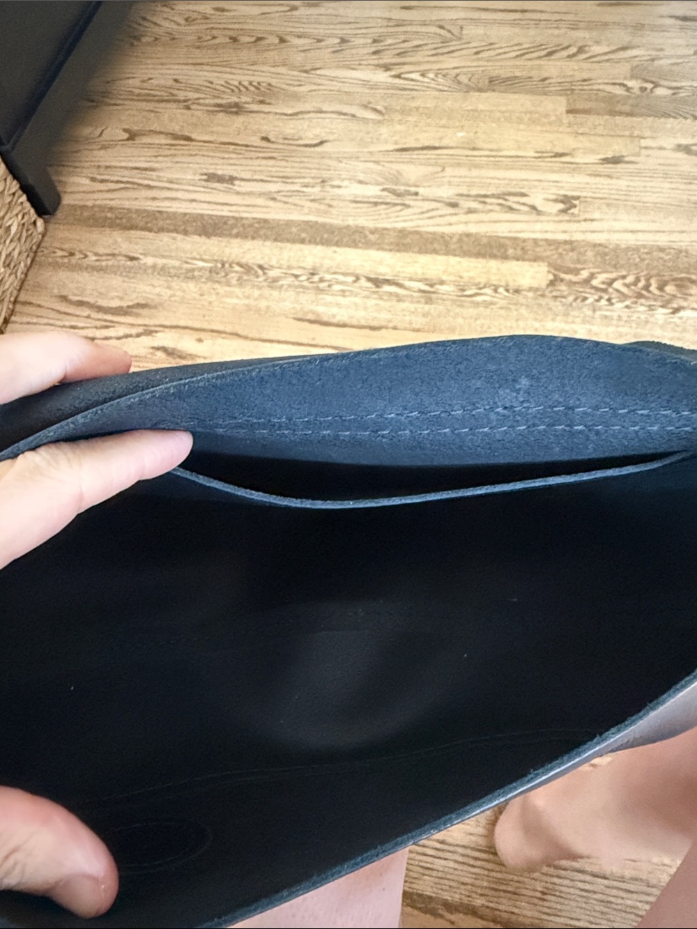 Portland Leather Crossbody Saddle Bag - Picture 4 of 4